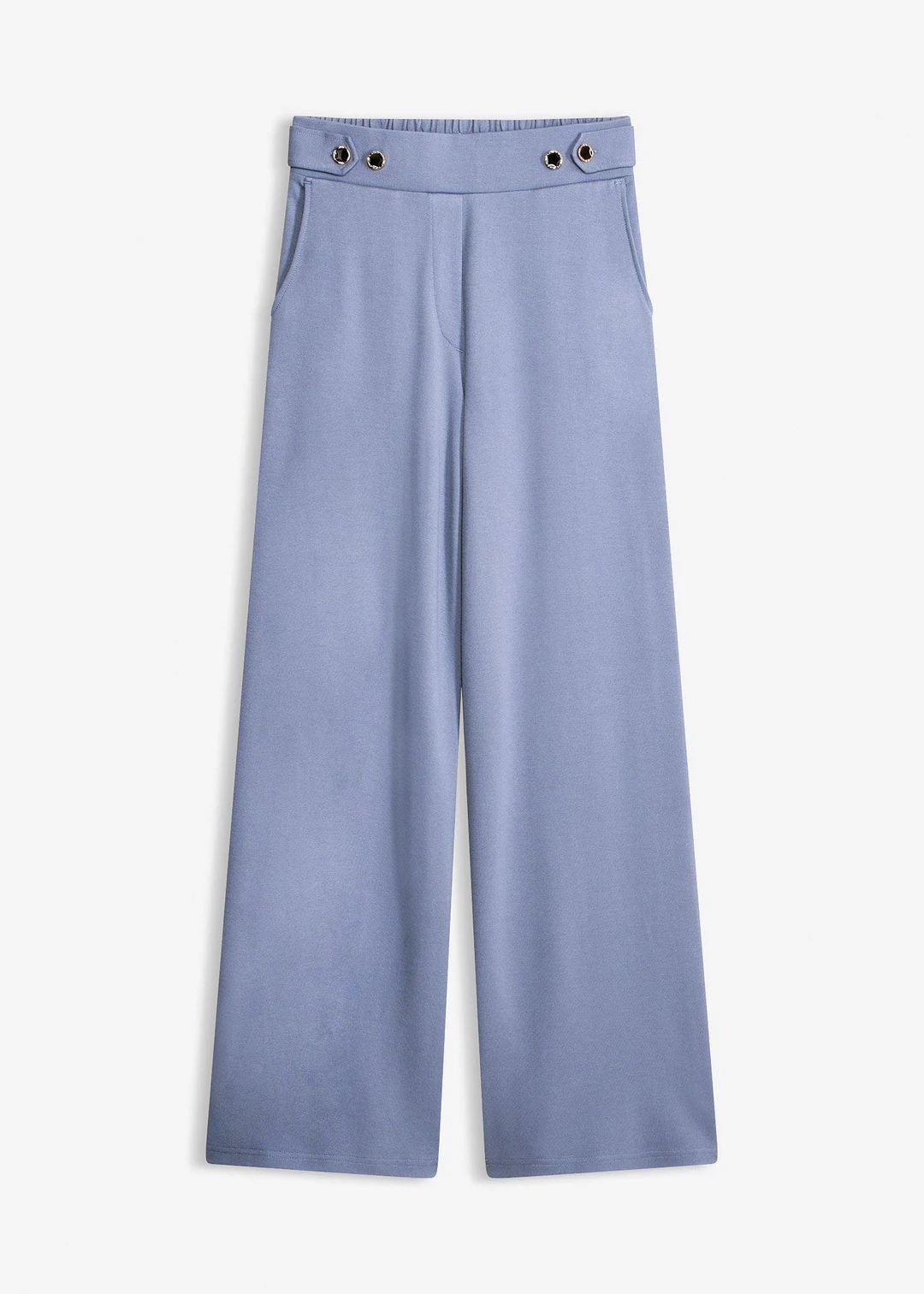 Pantalon en jersey à patte décorative