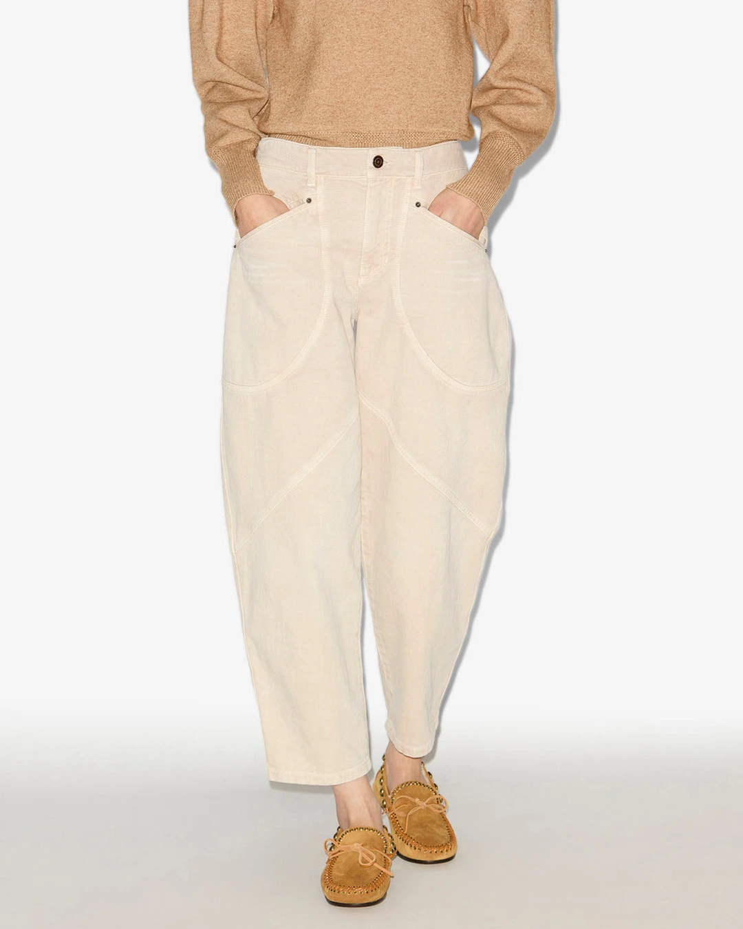Pantalon Catarina - Femme - Écru - Taille 42 - 5