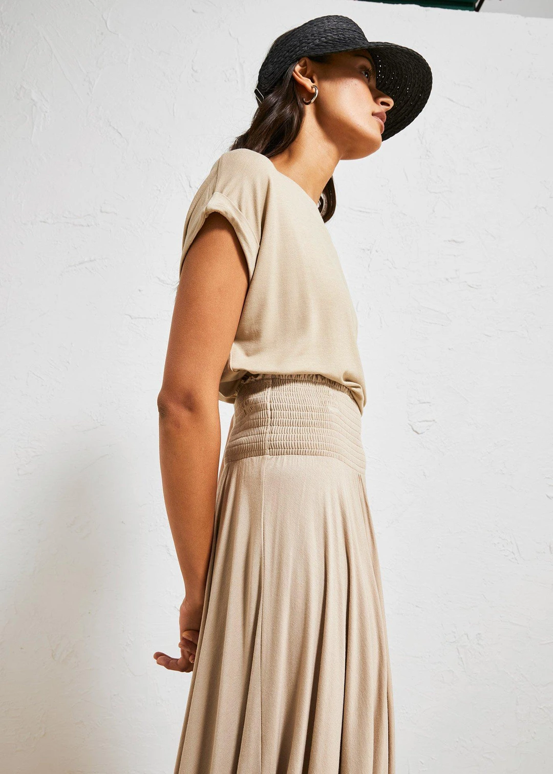Jupe fluide en jersey viscose - 3
