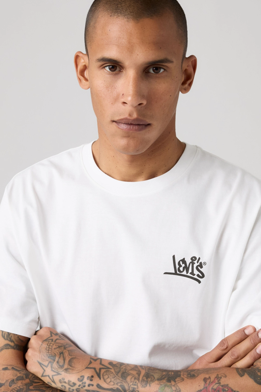 Levi's T Shirt Graphique Relaxed - Homme - Noir / Jet Black - 2XL - 2