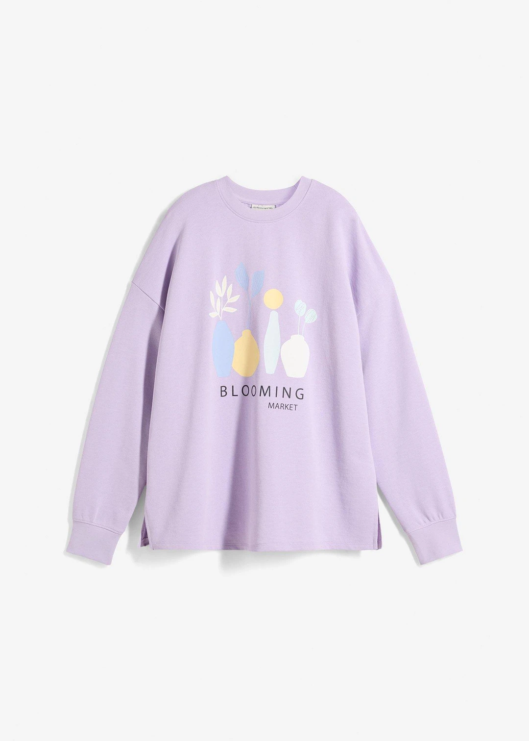 Sweat oversize en coton mélangé