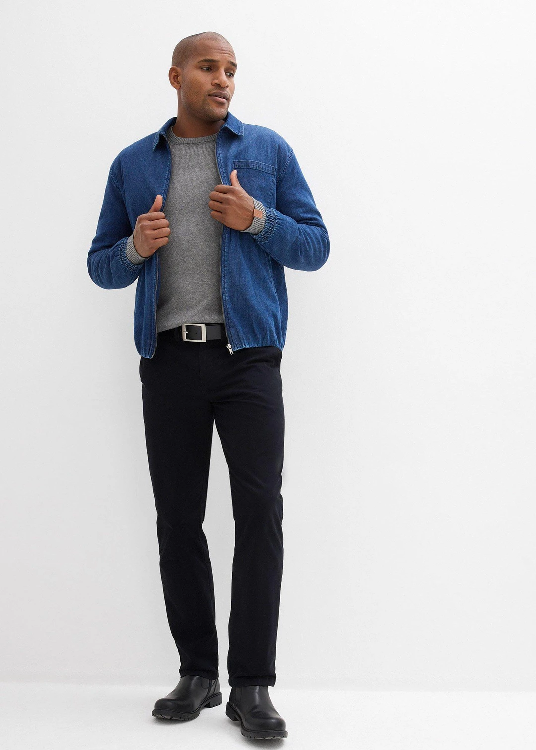 Pantalon chino regular, droit - 2