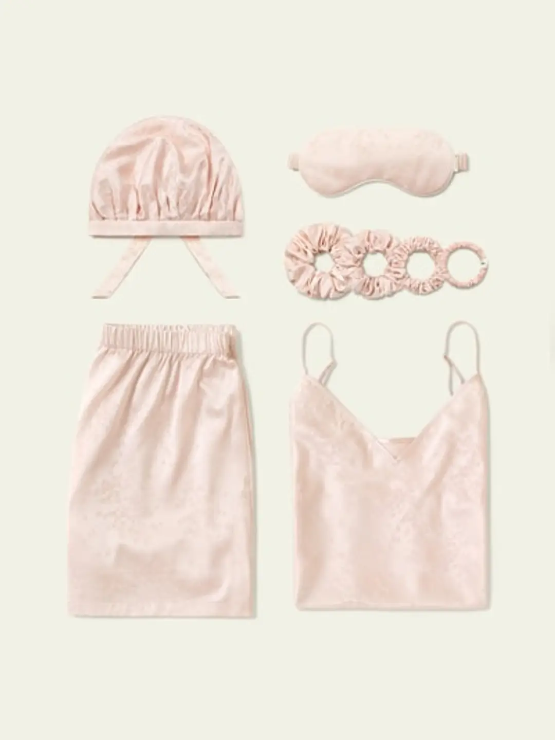 Ensemble débardeur et short en soie pour la fête des mères – Fleurs de printemps | LILYSILK