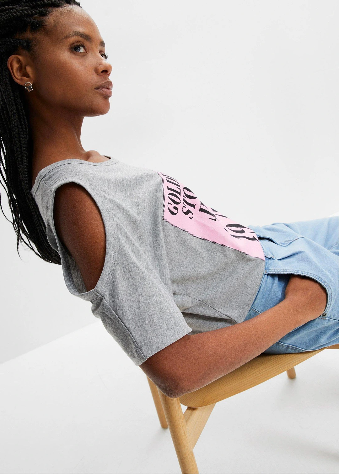 T-shirt avec découpes - 3