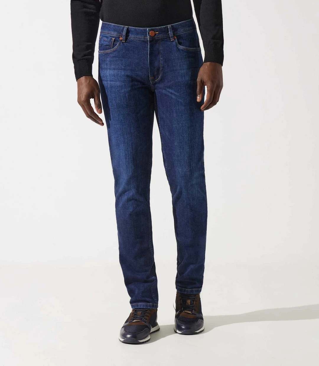 IZAC - Jean straight bleu moyen EDITO