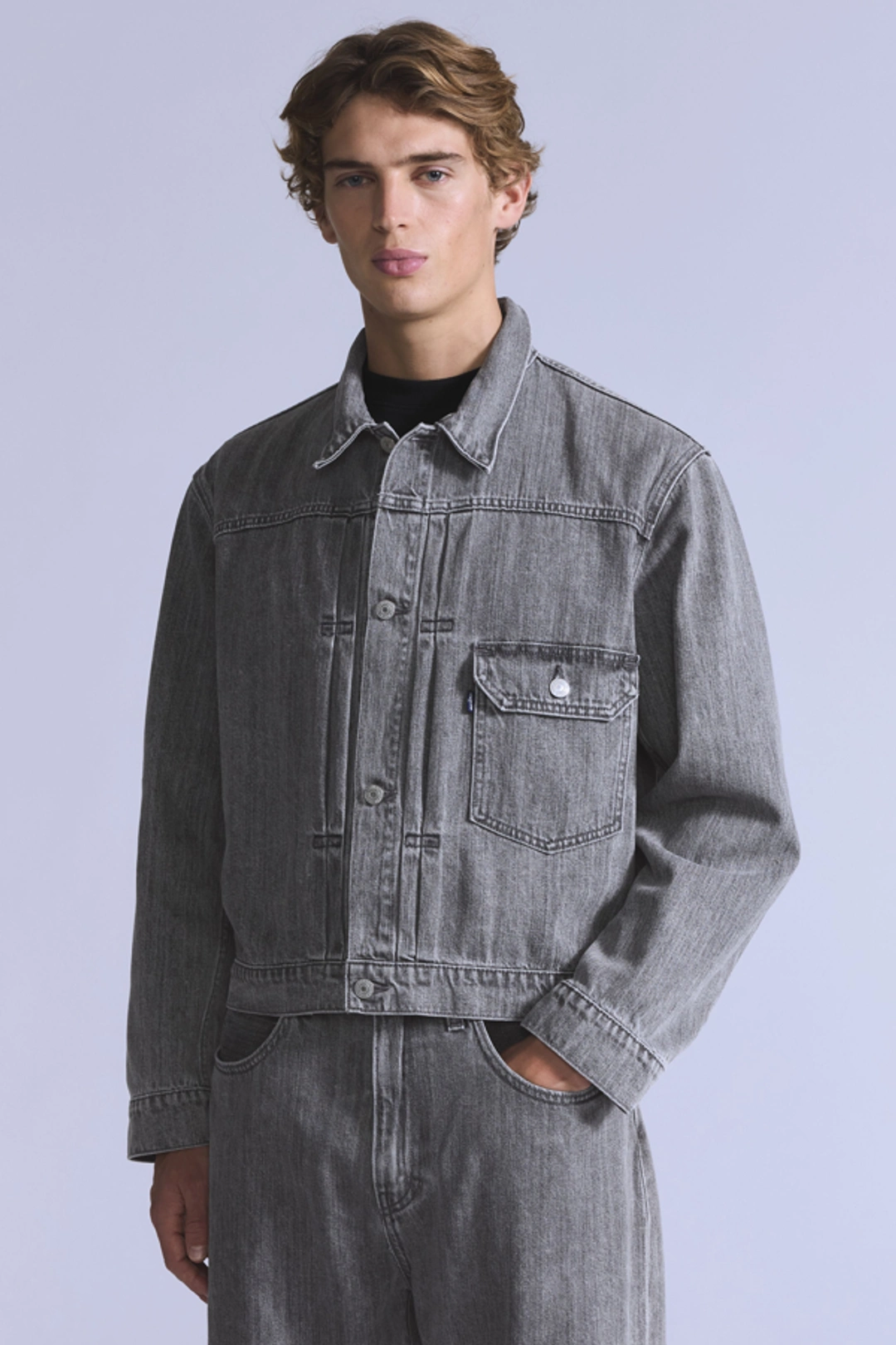 Levi's Veste Trucker Type I - Homme - Bleu / Moj Hitch - M