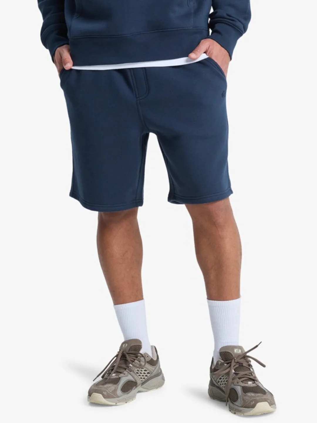 Salt Water - Short à taille élastique pour Homme Noir