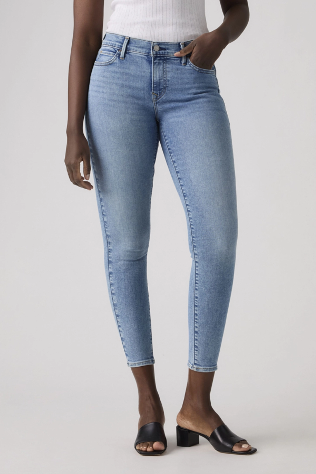 Levi's 710 Super Skinny Jeans - Femme - Noir / Secluded Echo - 31X30 - 2