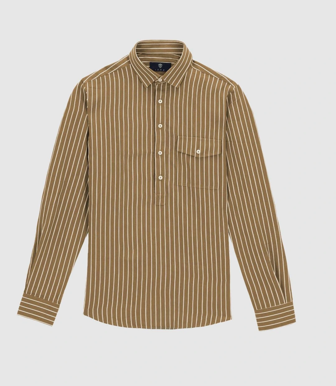 IZAC - Chemise camel MILO