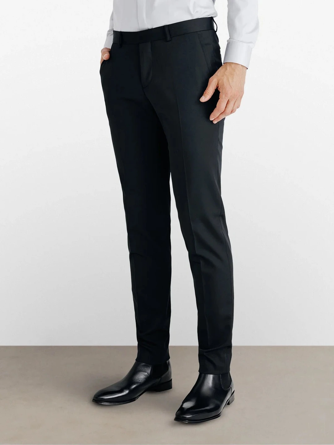 IZAC - Pantalon ville séparable tissu technique noir