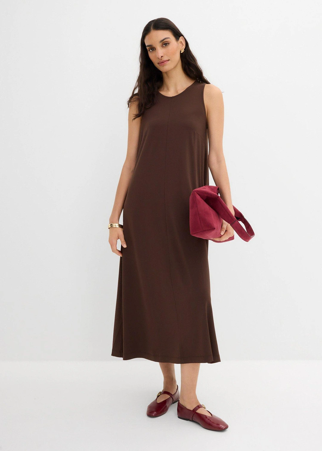 Robe midi trapèze - 2