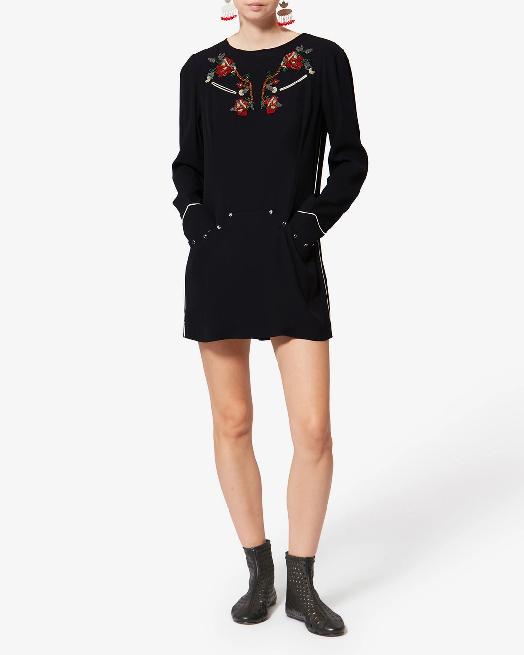 Robe Youma - Femme - Noir - Taille 40 - 4