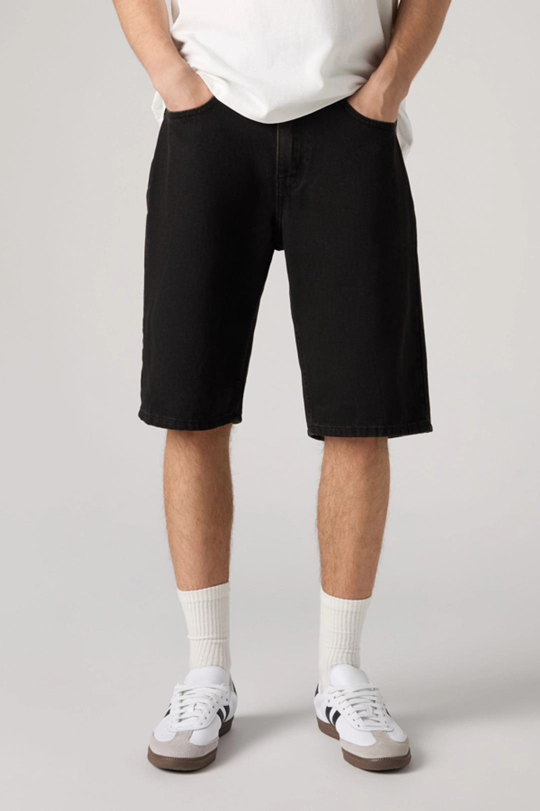 Levi's Short 469 Loose - Homme - Noir / Slow Walker Short - 38X12 - 2