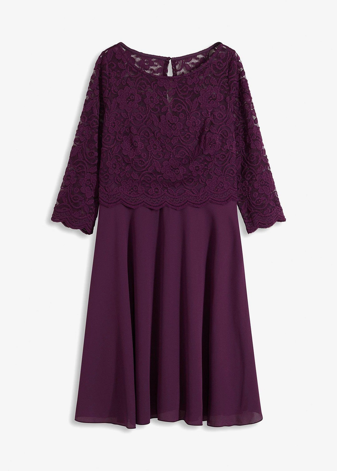 Mini-robe à dentelle