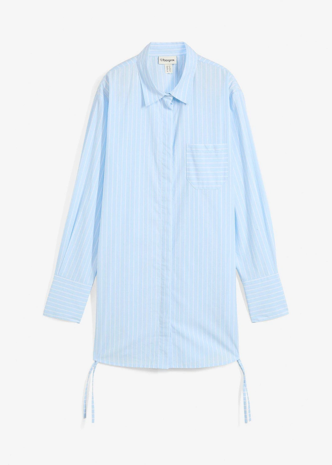 Chemisier oversize 100 % coton