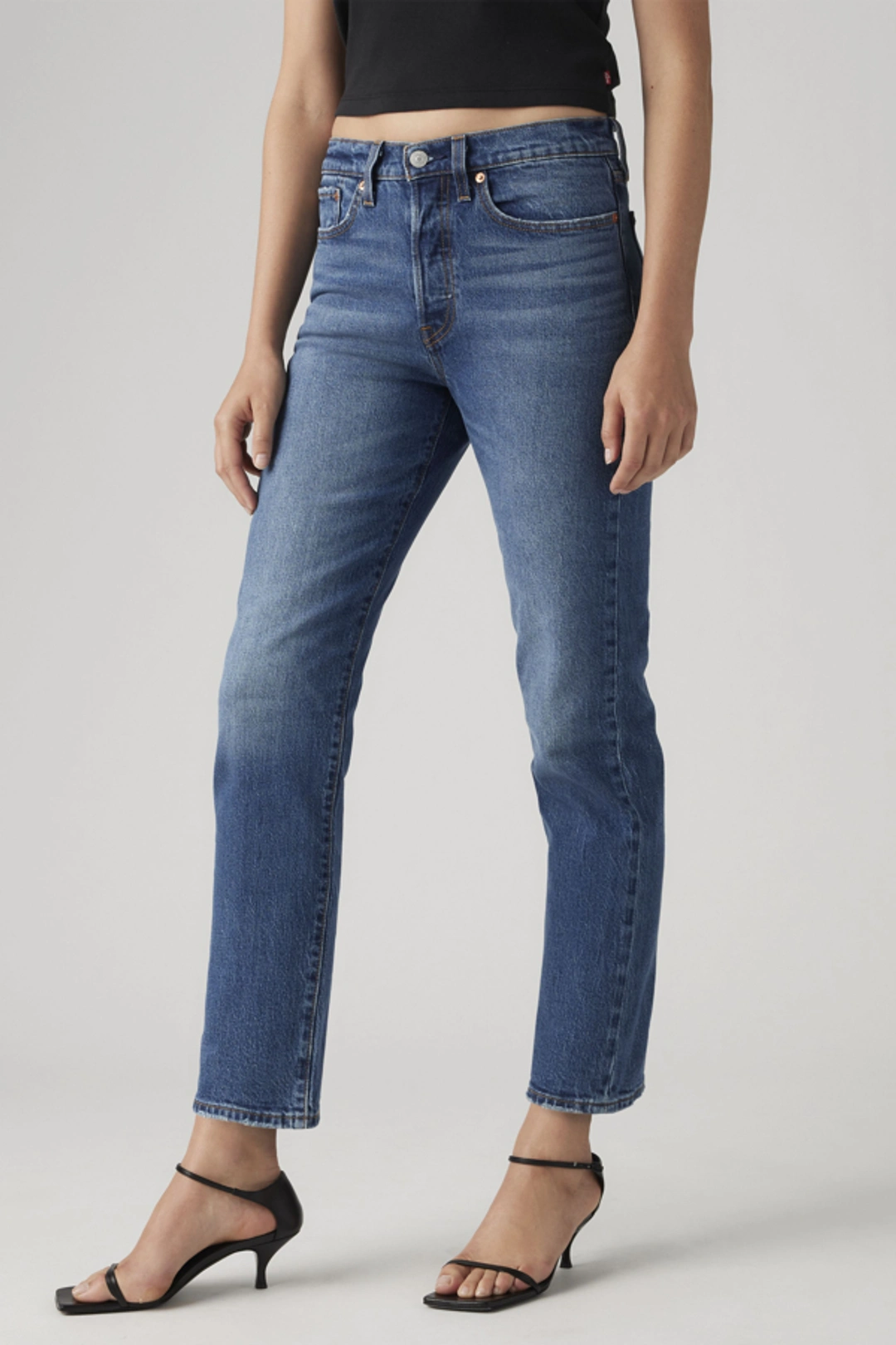 Levi's Jean Droit Wedgie - Femme - Bleu / Unstoppable Wear - 29X28 - 2