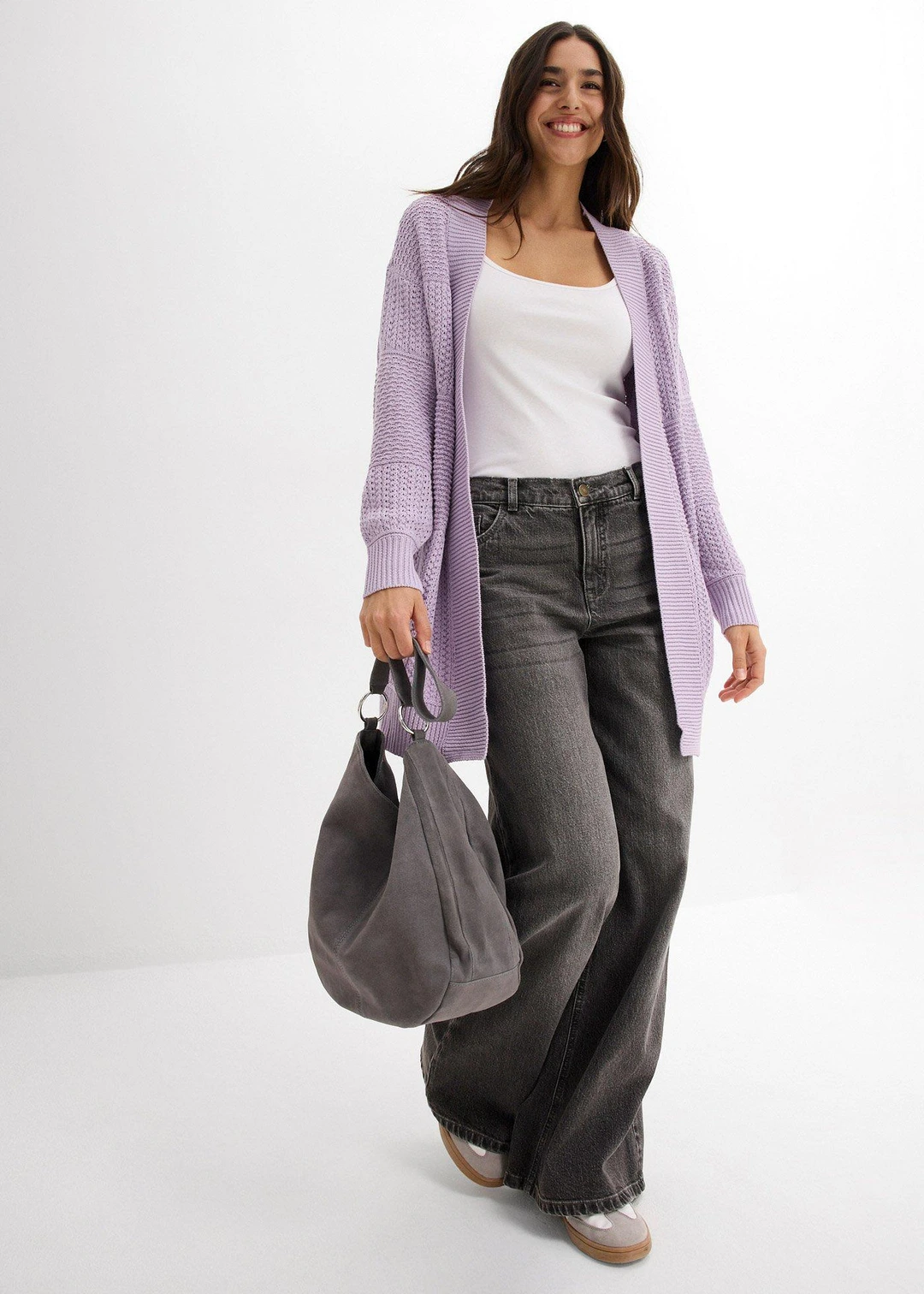 Gilet long en maille - 2