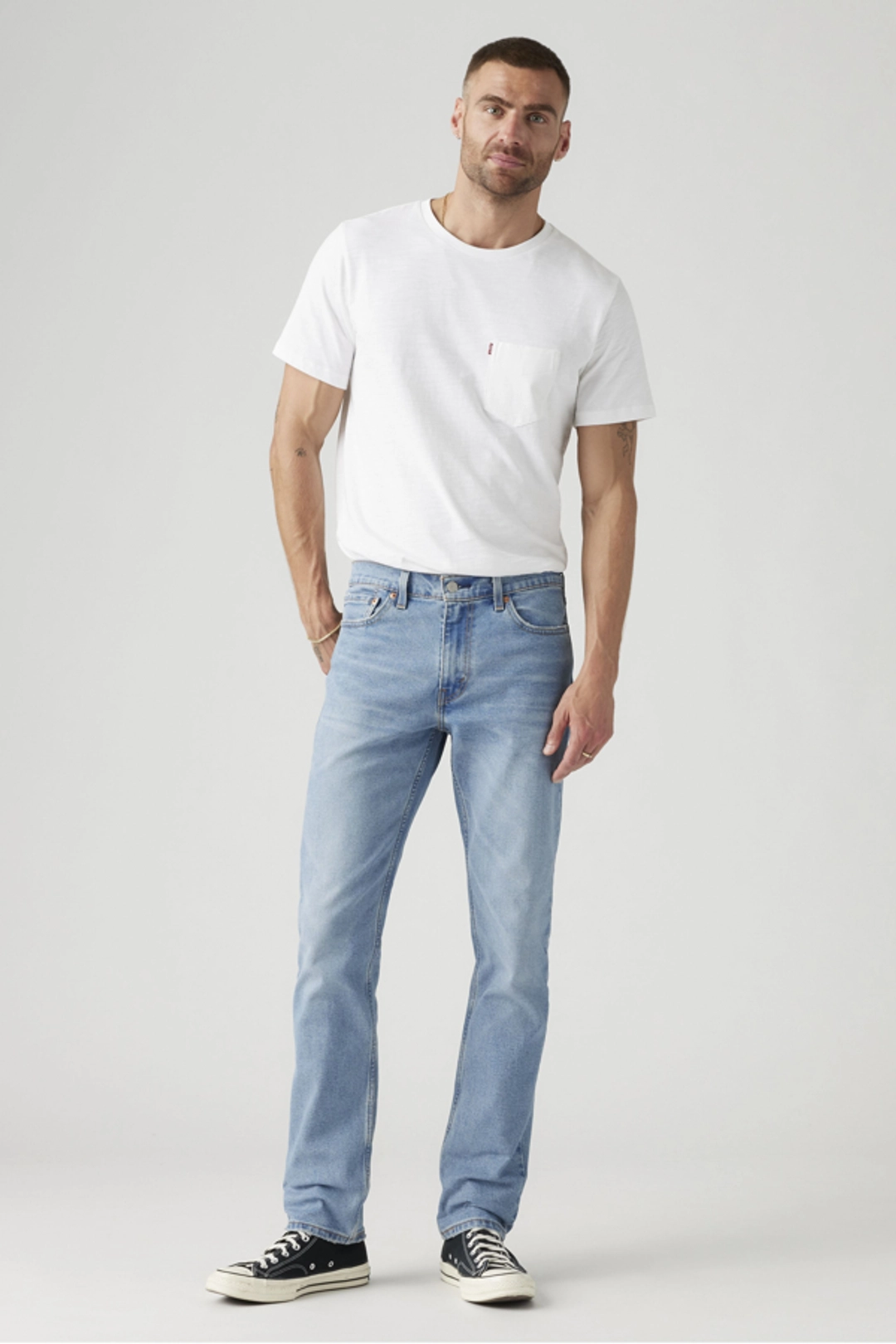 Levi's Jean Slim 511 - Homme - Bleu / Biologia - 28X32
