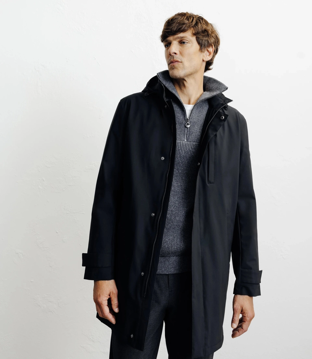 IZAC - Parka légère noir