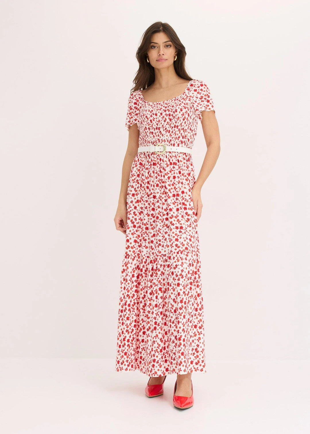 Robe longue en viscose extensible - 2