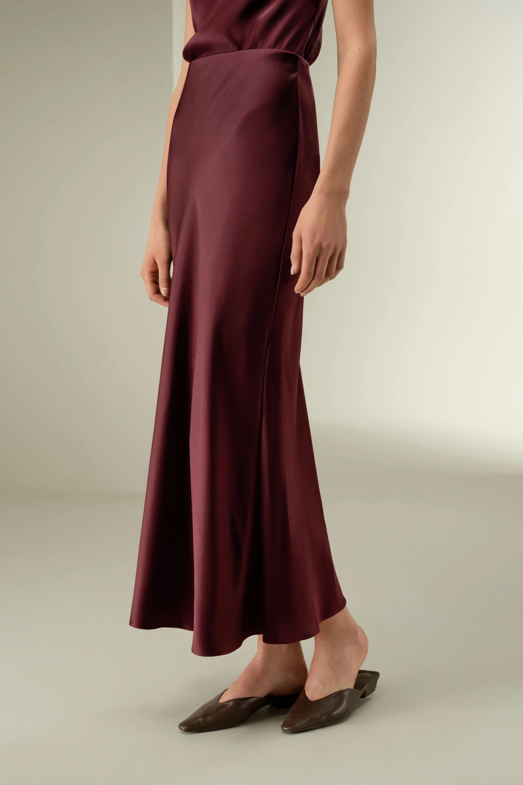 LILYSILK Jupe En Soie Élégance Sans Effort Soie 100 % Luxueuse Doux Pour La Peau, Confortable Et Durable Légèreté Luxueuse Artichaut 38