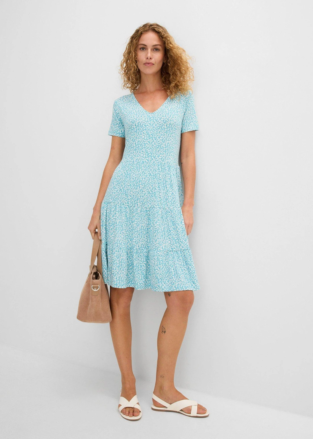Robe en jersey viscose