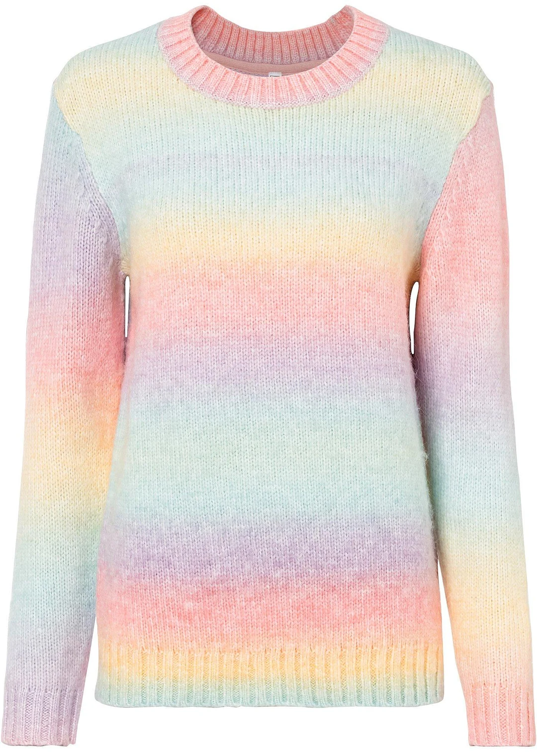 Pull doux en grosse maille contenant de la laine