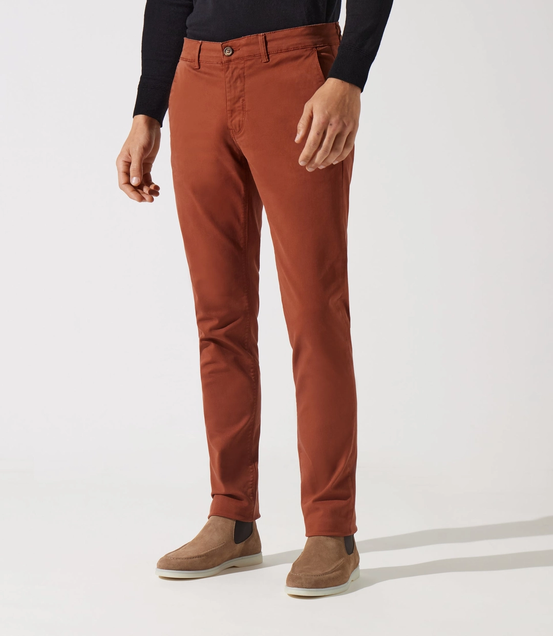 IZAC - Pantalon chino cannelle VALOR