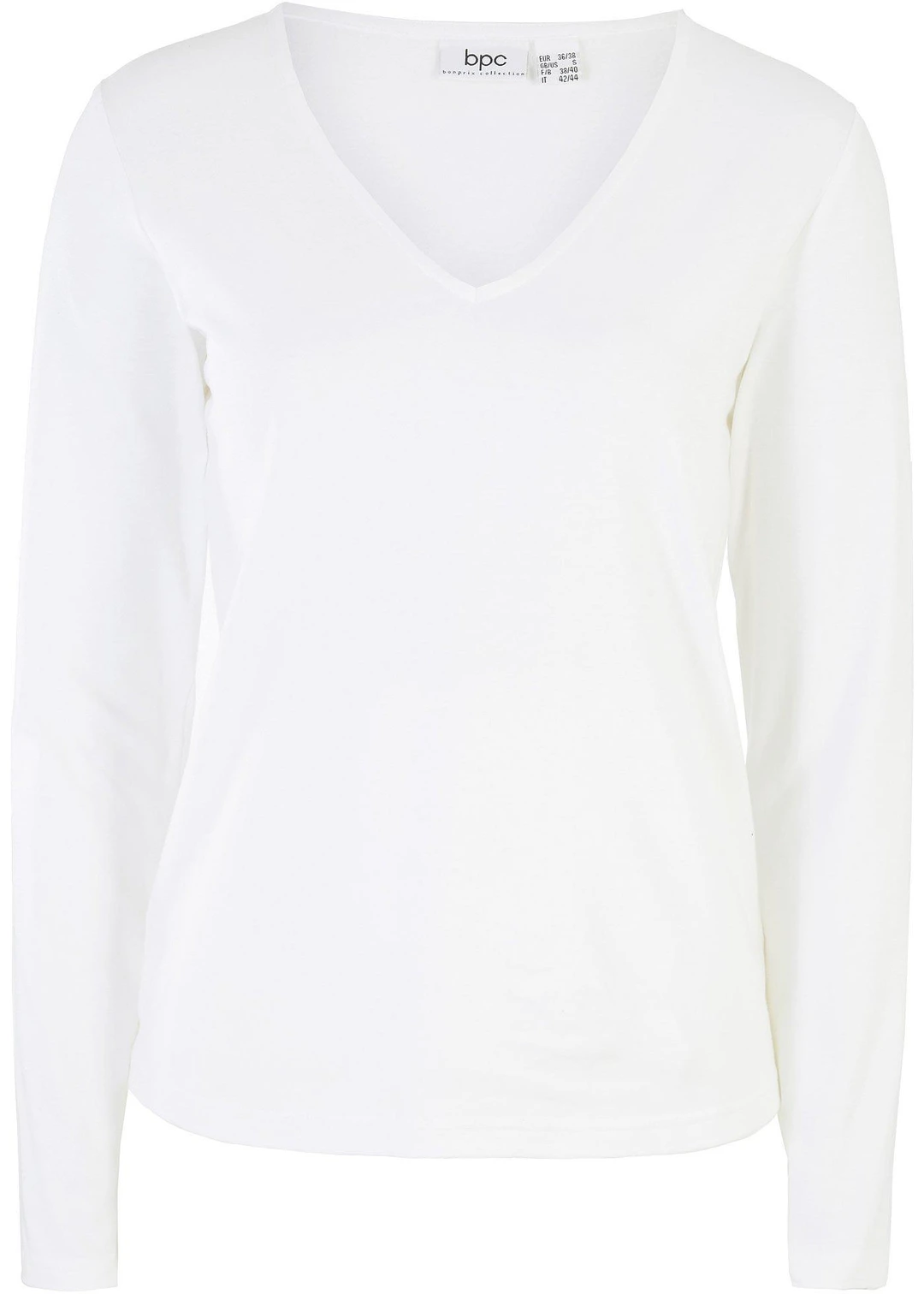T-shirt manches longues 100% coton