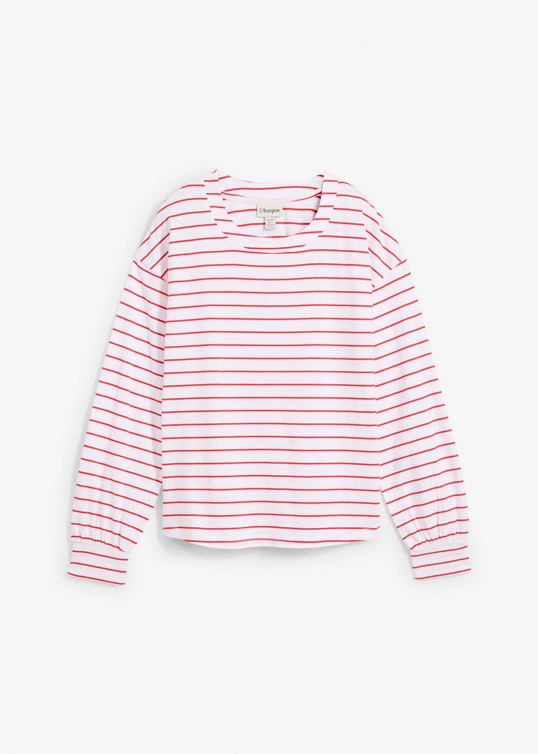 T-shirt manches longues 100% coton
