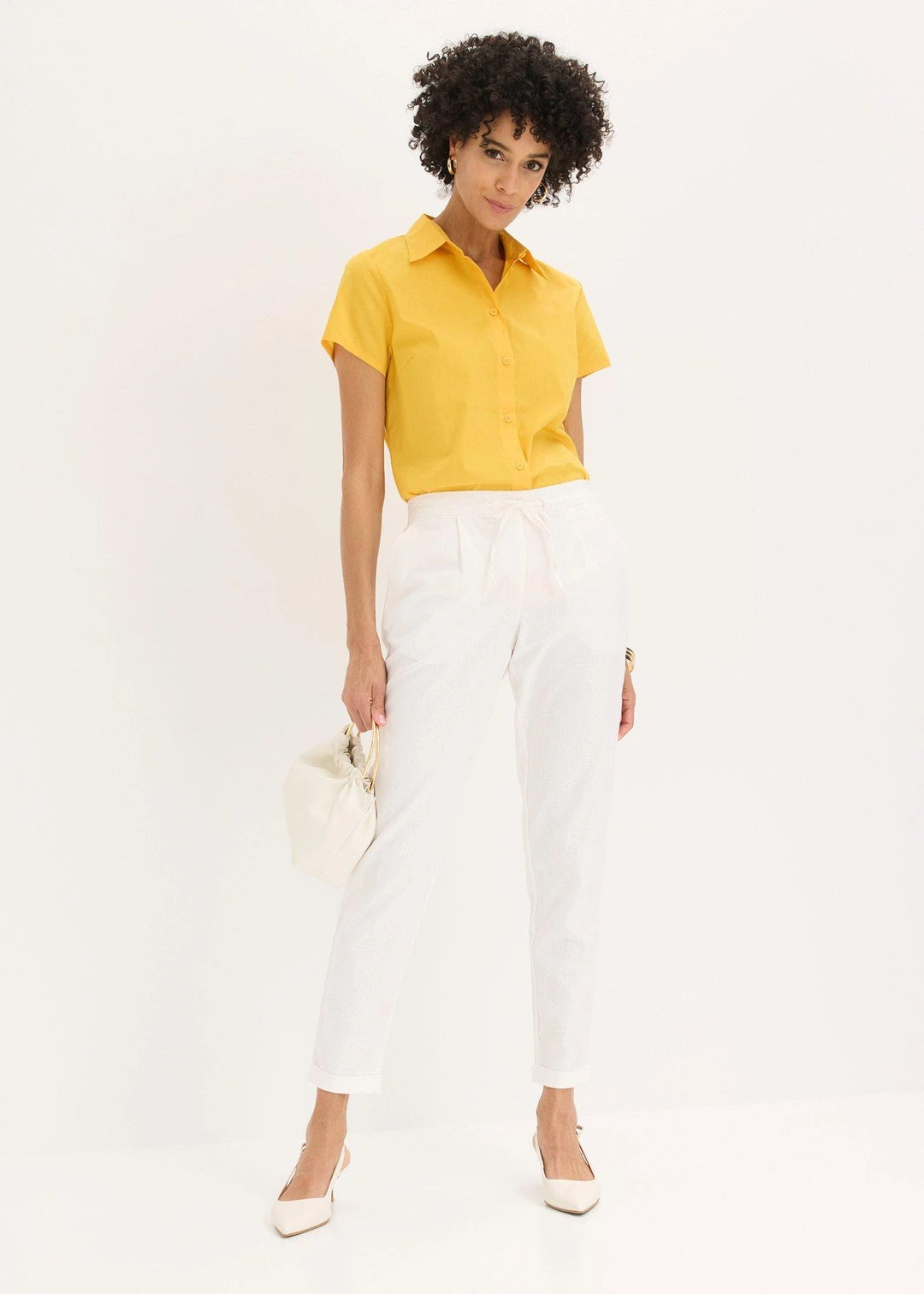 Pantalon en lin mélangé - 2