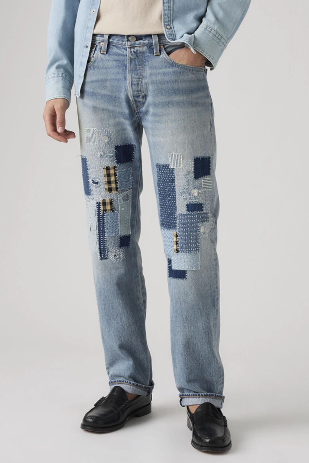 Jean Levi's 501 Original - Homme - Bleu / Do The Rump - 33X34 - 2