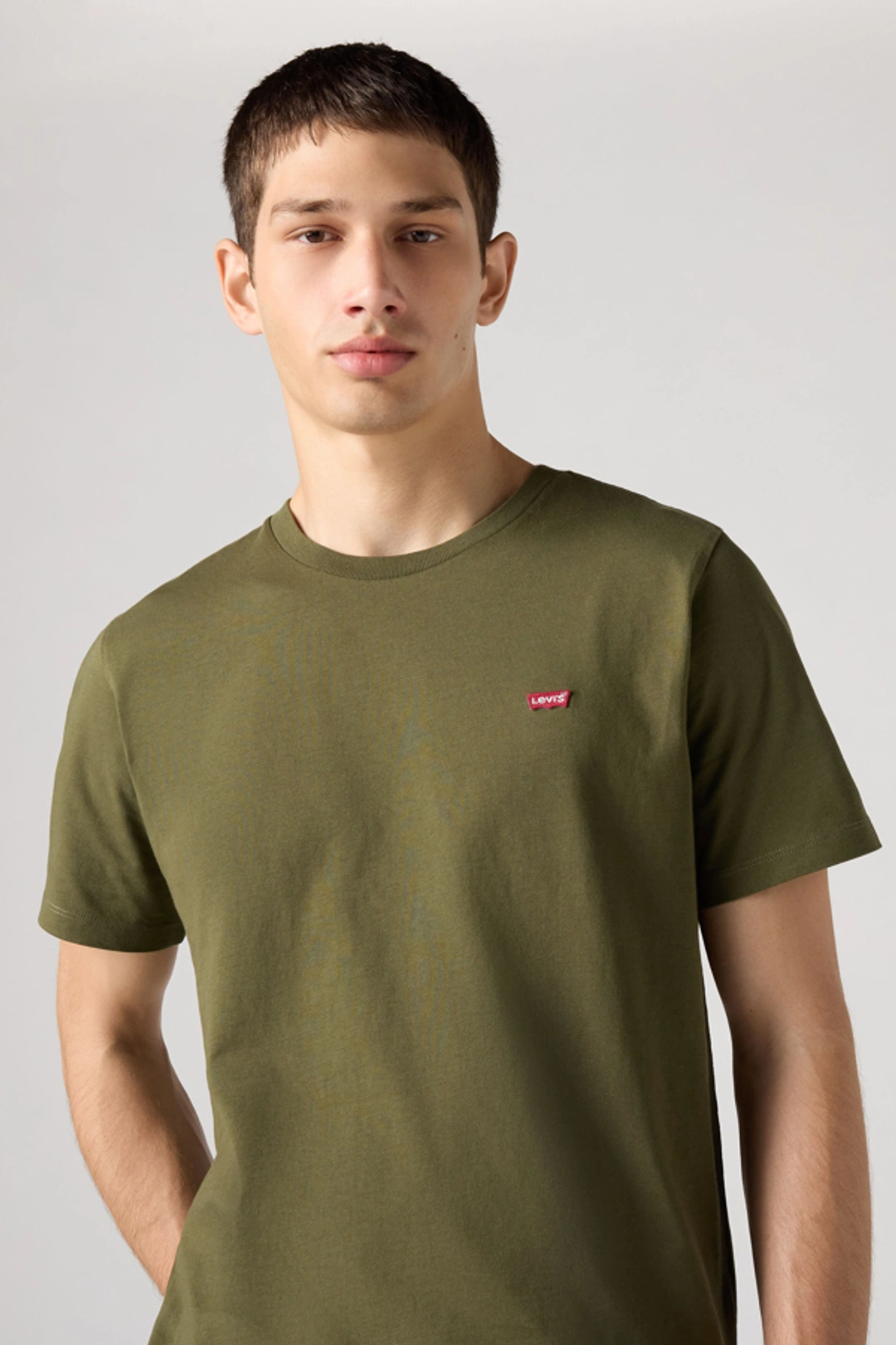 Levi's T Shirt Original Housemark - Homme - Rouge / Oxblood Red - 2XL - 2