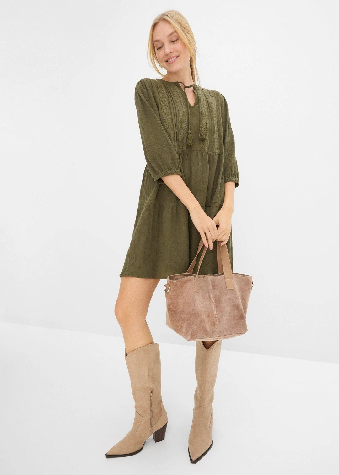 Robe-chemise 100% coton - 2