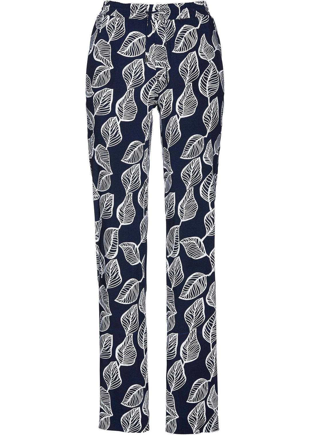 Pantalon à taille élastiquée