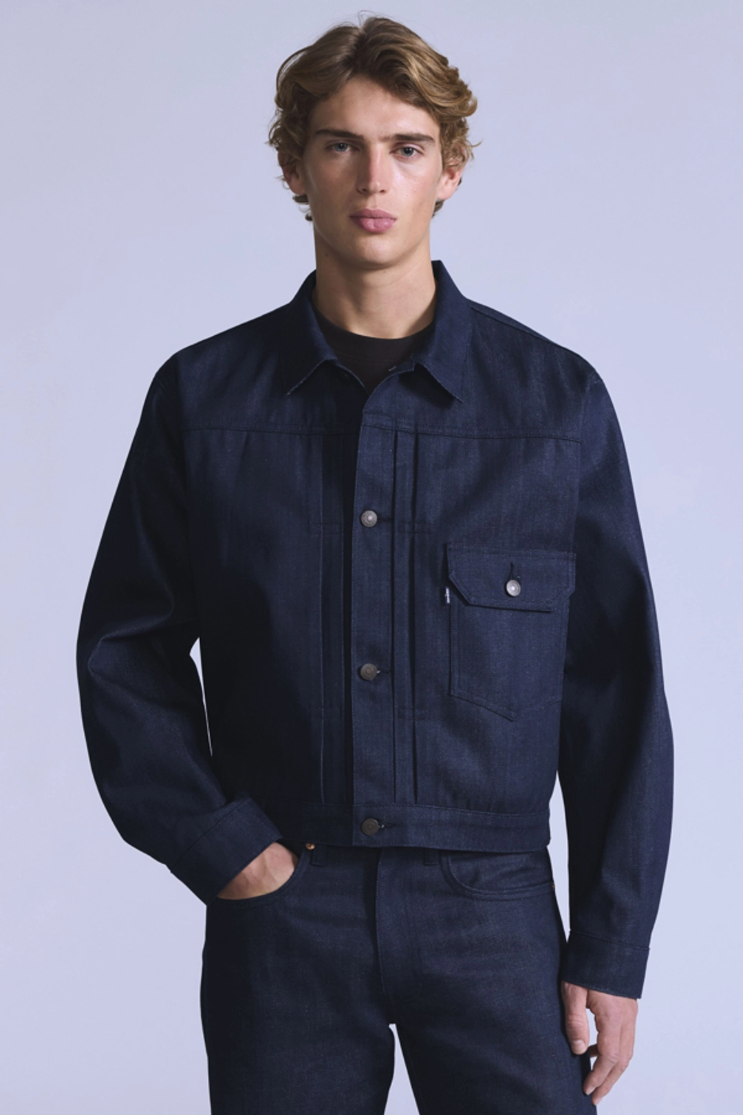 Levi's Veste Trucker Type I - Homme - Bleu / Moj Hitch - M