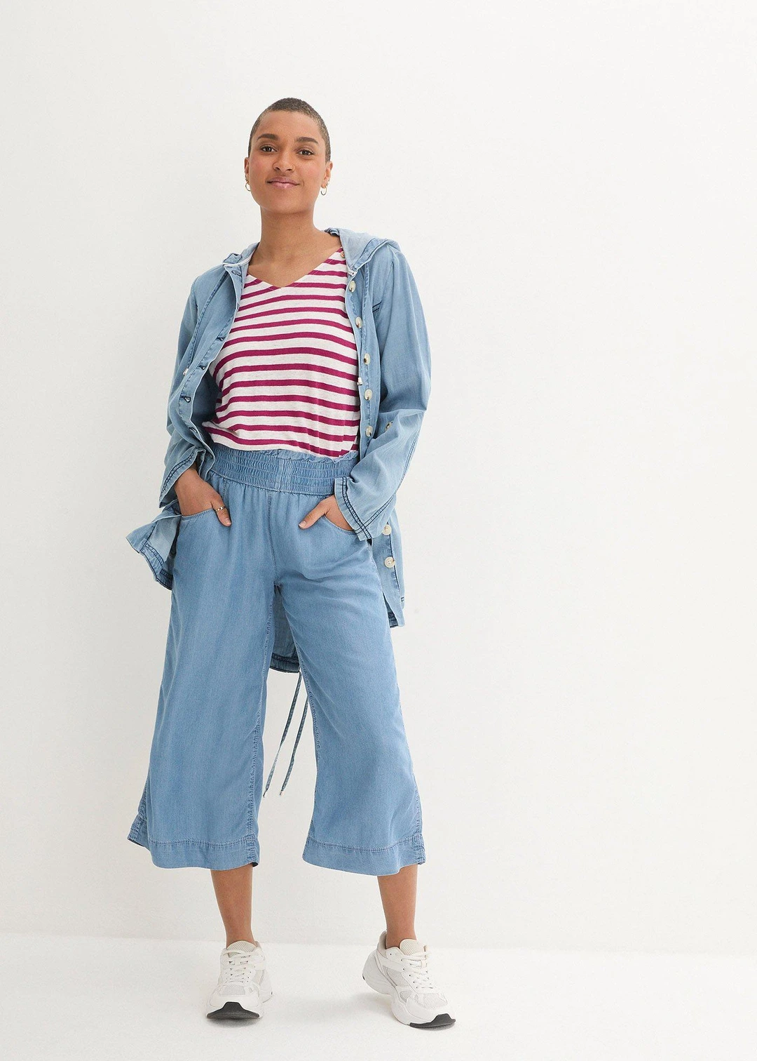 Jupe-culotte en Lyocell - 2
