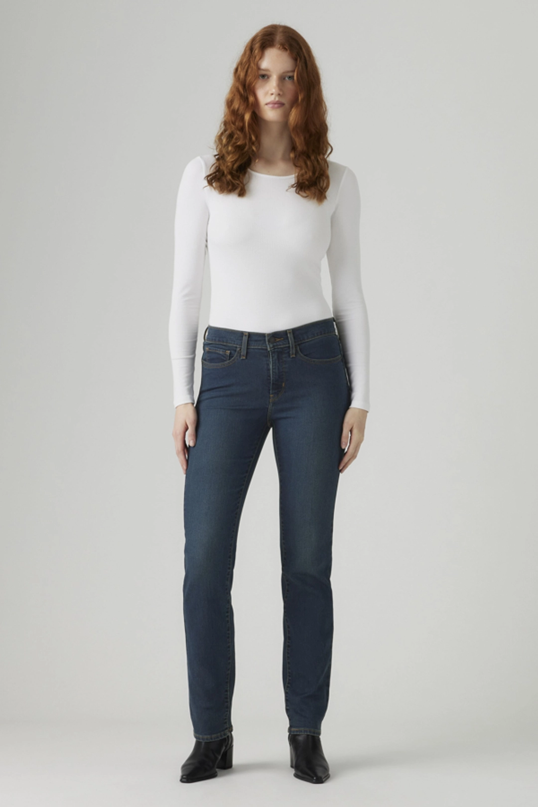 Levi's Jean 314 Galbant Straight - Femme - Bleu / Eternal Indigo Drk Tint - 33X32 - 2