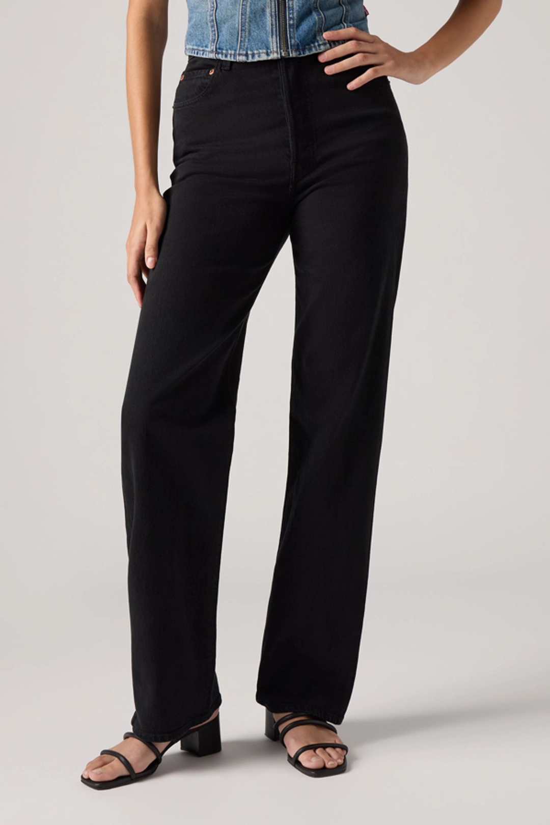 Levi's Jean Ribcage Longueur NorHomme - Femme - Bleu / Apply Now - 34X32 - 2