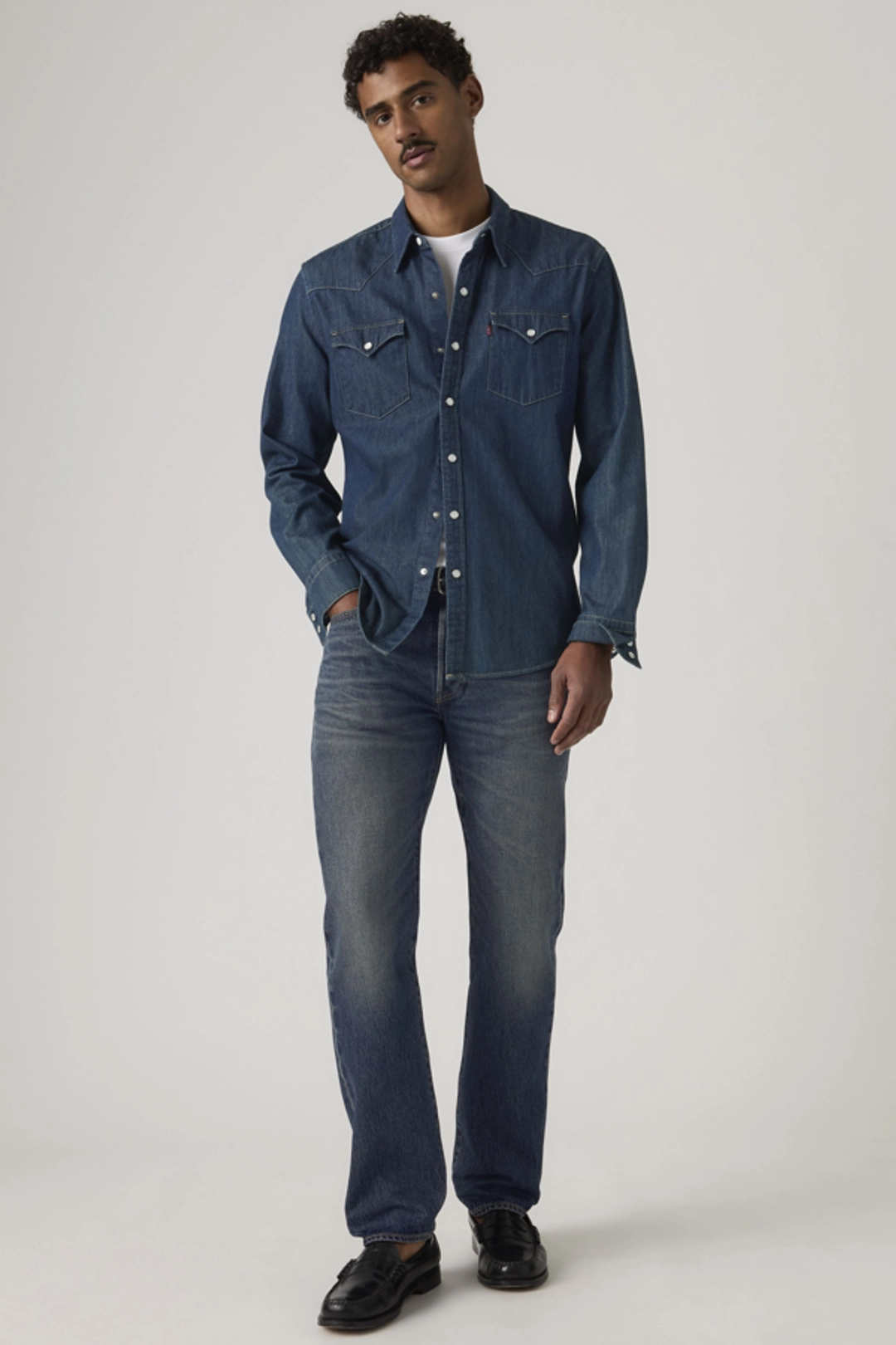 Jean Levi's 501 Original - Homme - Bleu / Do The Rump - 33X34