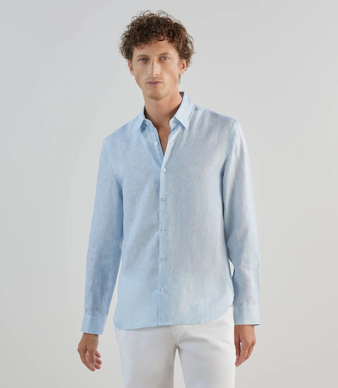 IZAC - Chemise casual ciel