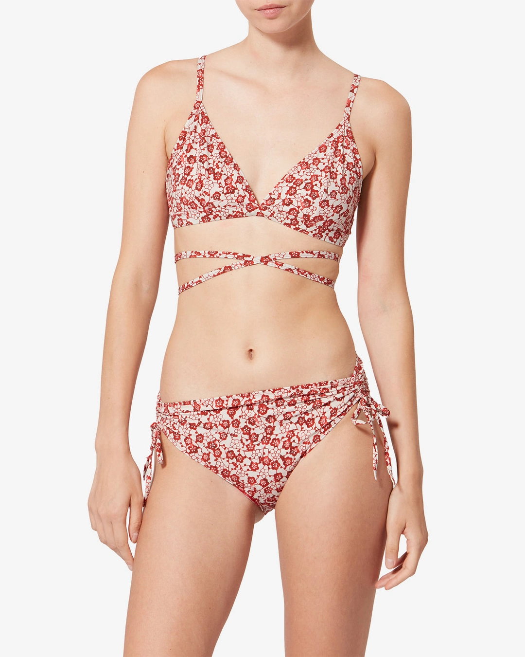 Soutien Gorge Solange - Femme - Rouge - Taille40 - Isabel Marant - Collection Été Femme - Nouvelle Collection Capsule High Summer - 5