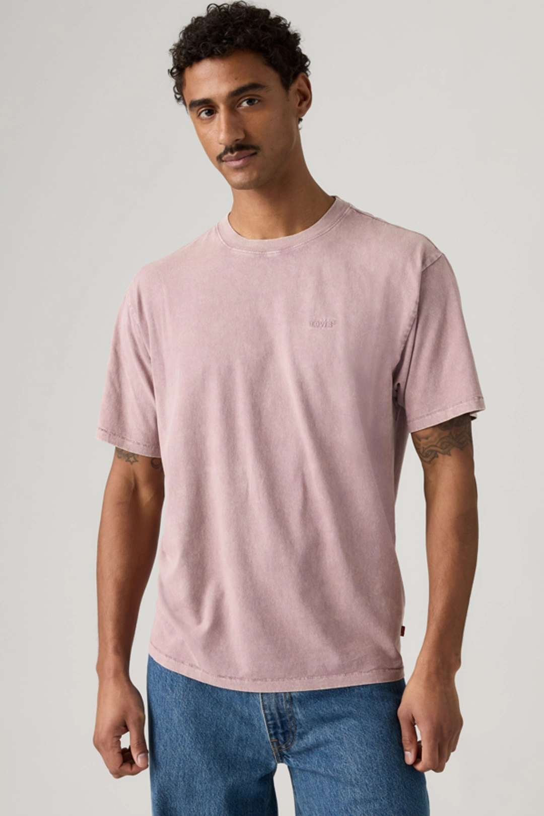 T Shirt Vintage Levi's Red Tab - Homme - Noir / Mineral Black - 2XL