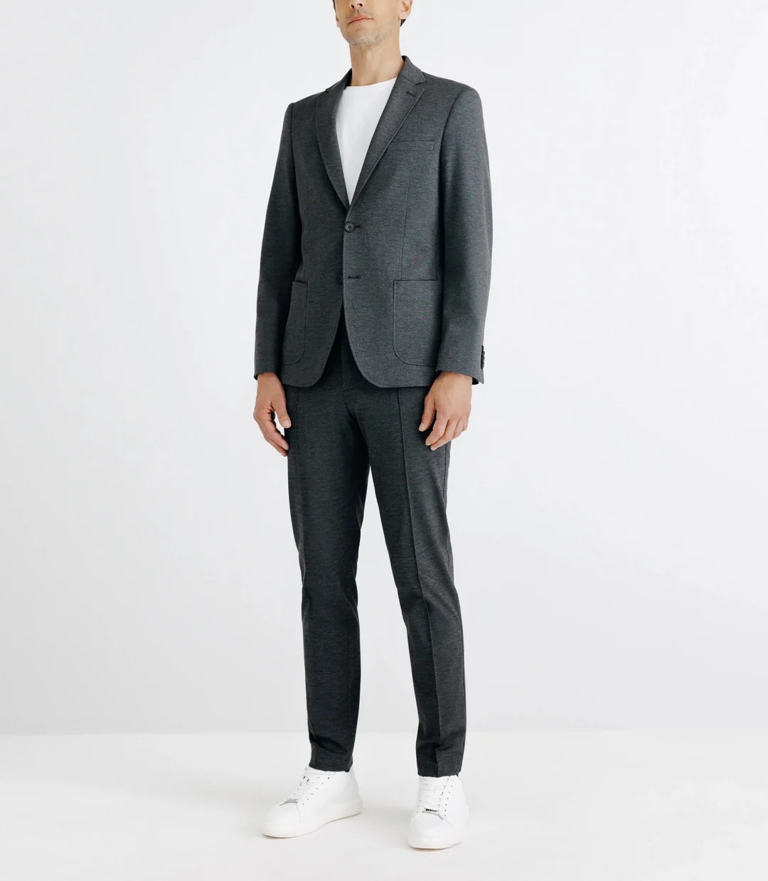 IZAC - Veste ville en maille grise