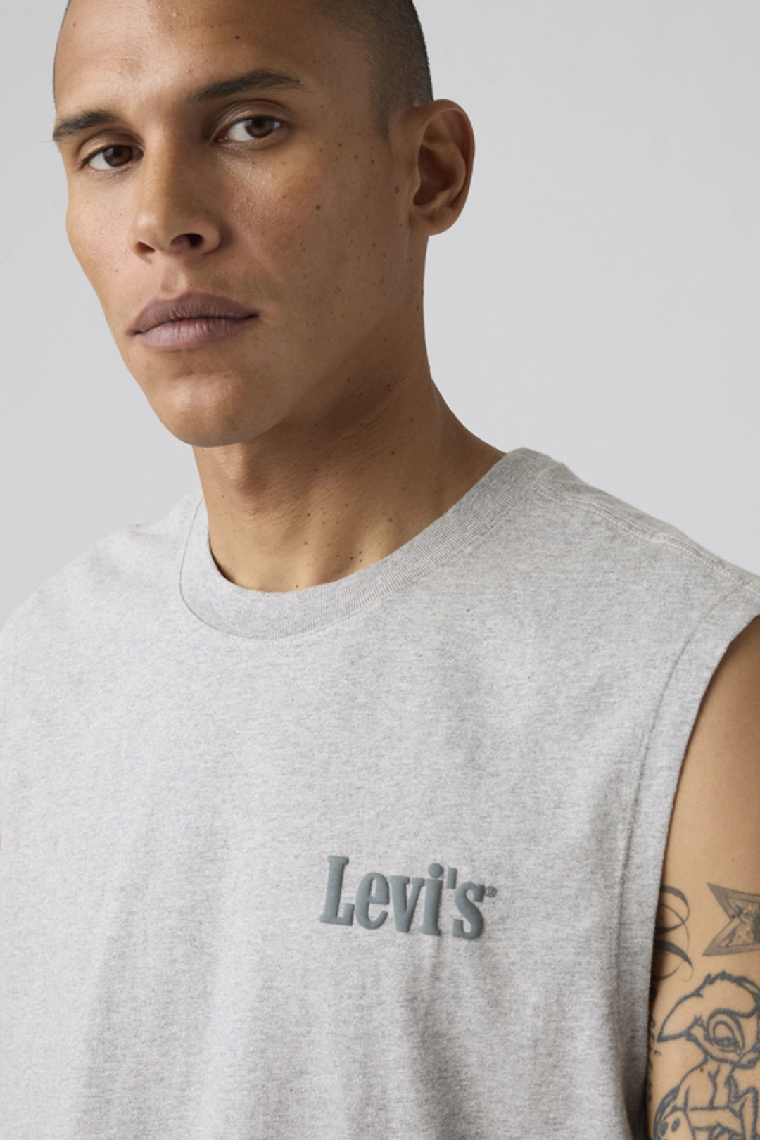 Levi's Débardeur Graphique - Homme - Beige / Pumice Stone - XL - 2