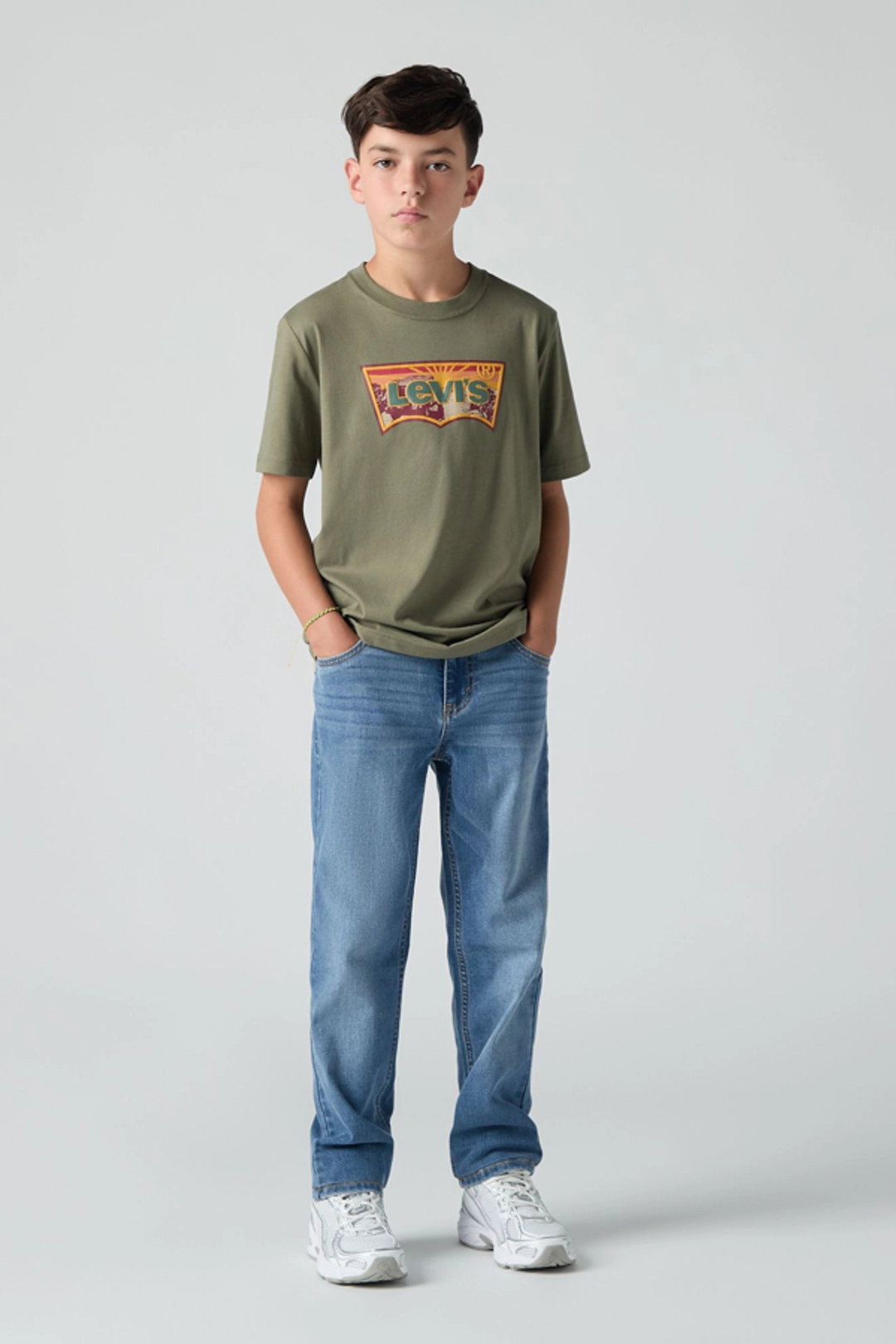 Levi's Teenager Stay Loose Tapered Fit Jeans - Homme - Bleu / Baby Blue Essentials - 16A