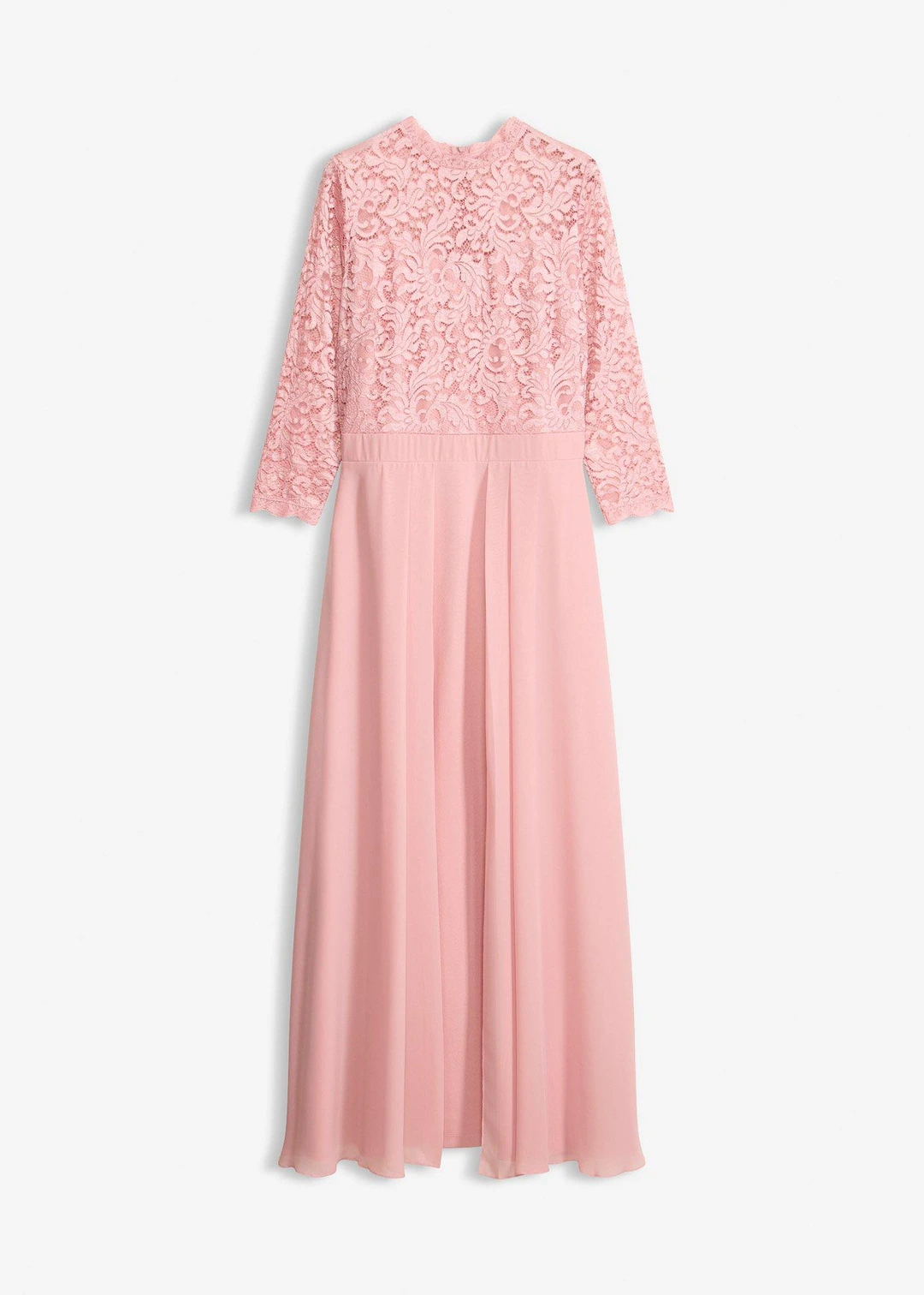 Robe longue avec dentelle