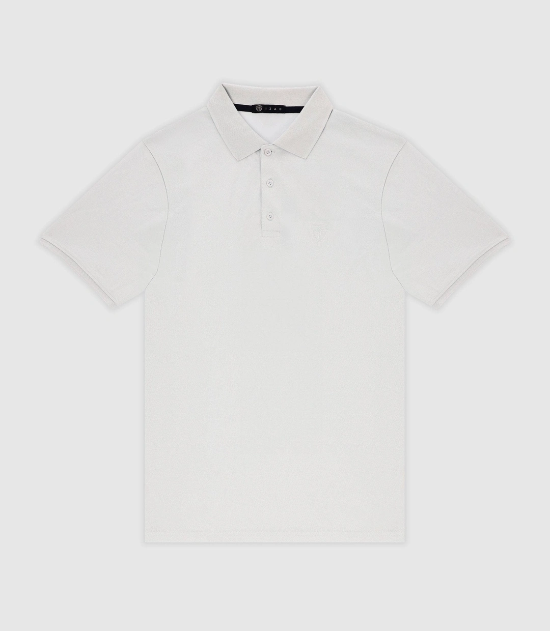IZAC - Polo en maille piquée blanche