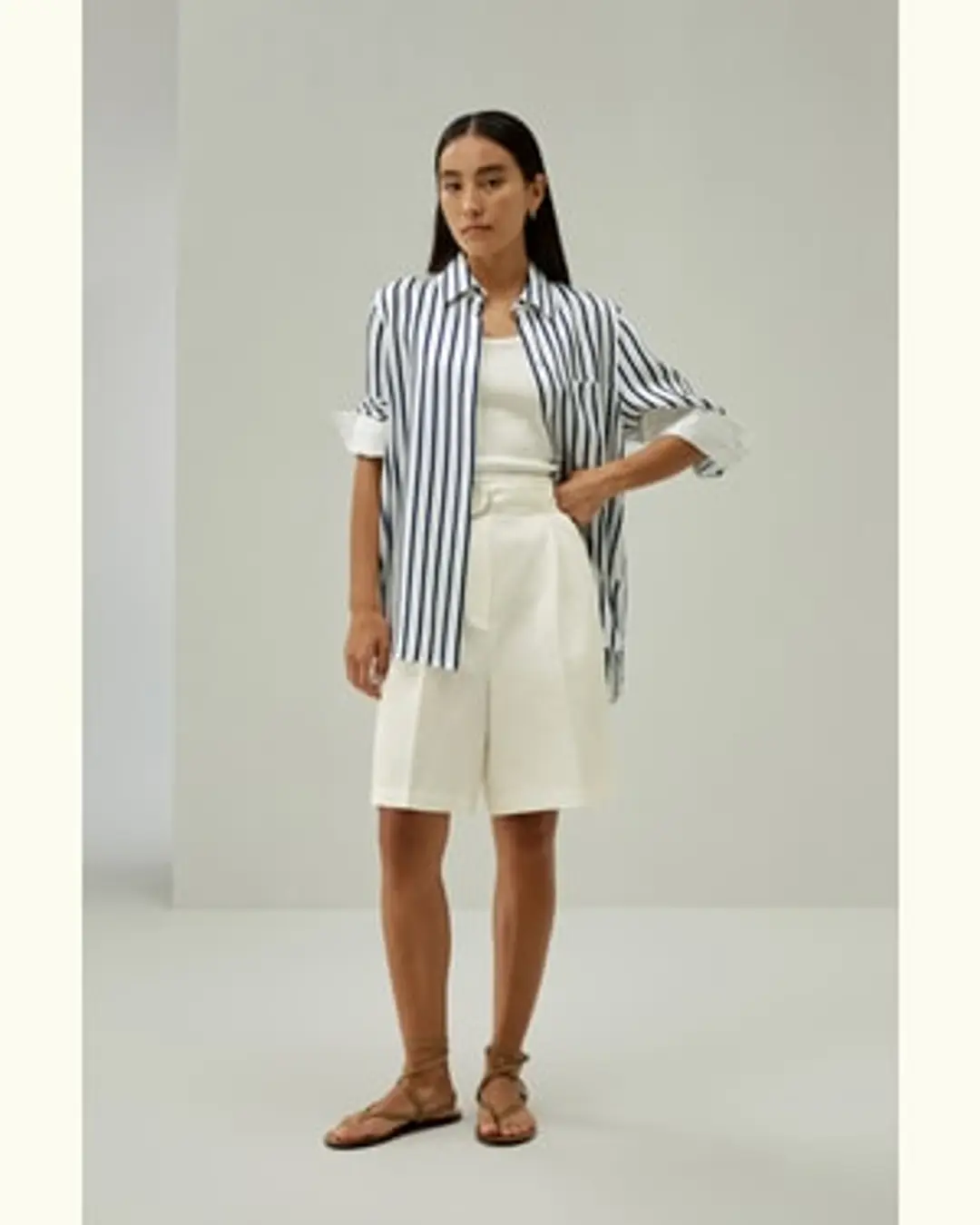 LILYSILK Chemisiers Soie Poche Latérale Unique Soie De Mûrier De Haute Qualité Léger Et Résistant Aux Rides Simple Et Classique Rayure Palma M