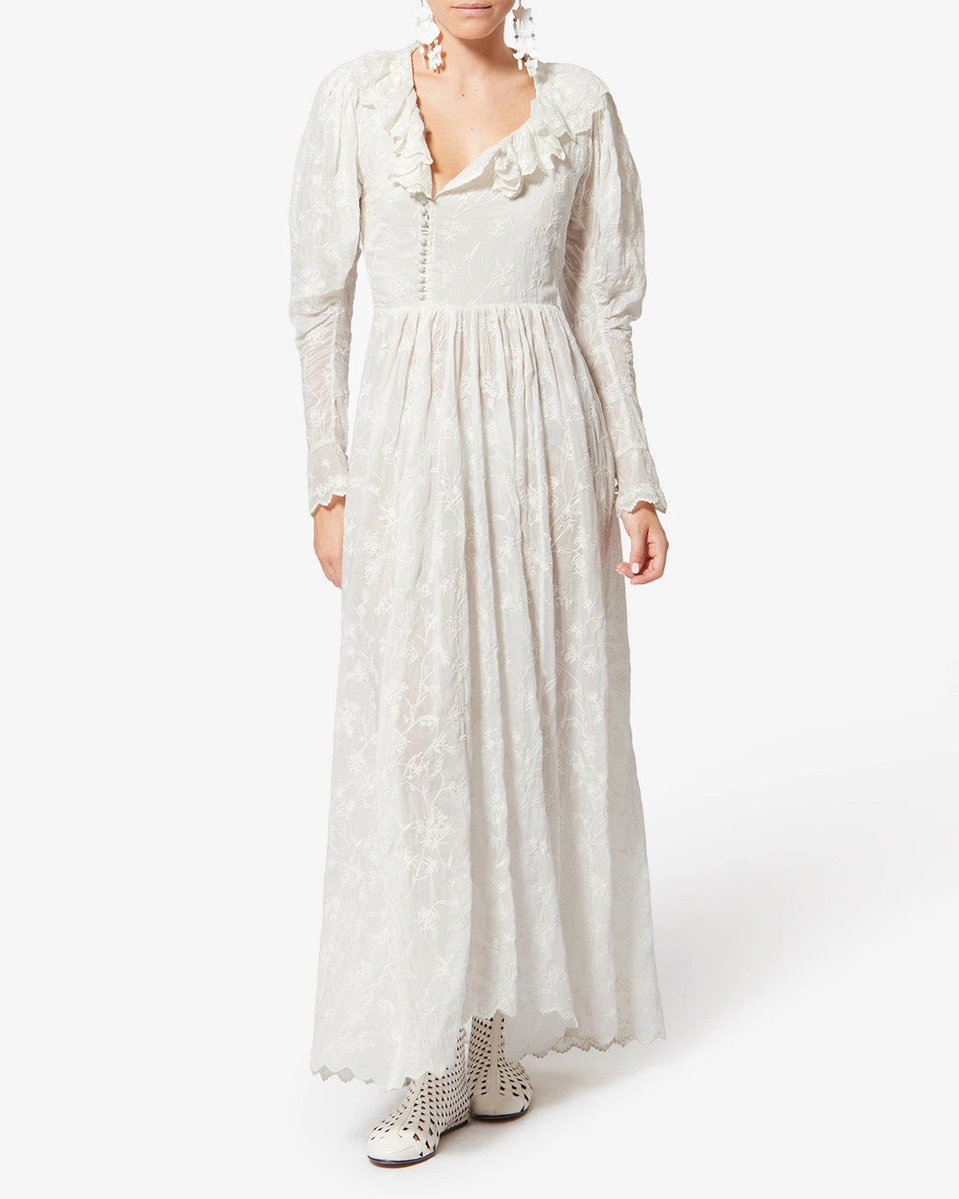 Robe Zoen - Femme - Blanc - Taille 40 - 4
